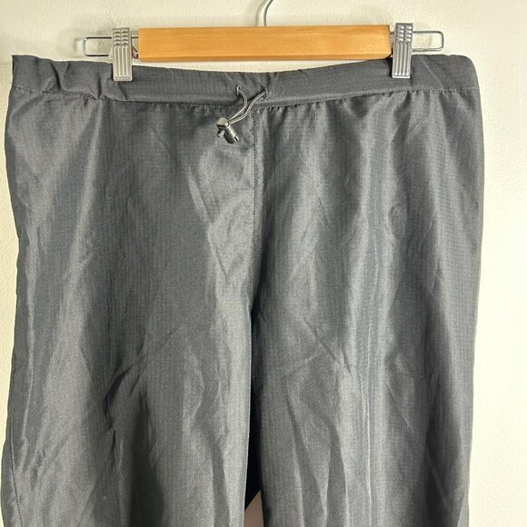 Patagonia Pants Mens M Thermal Black Ripstop Windbreaker Elastic Drawcord - Picture 2 of 10